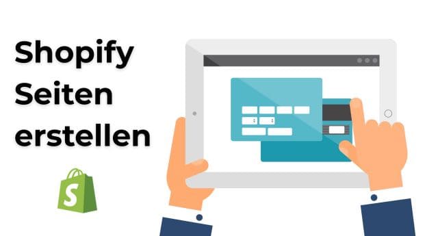 Shopify Seiten erstellen