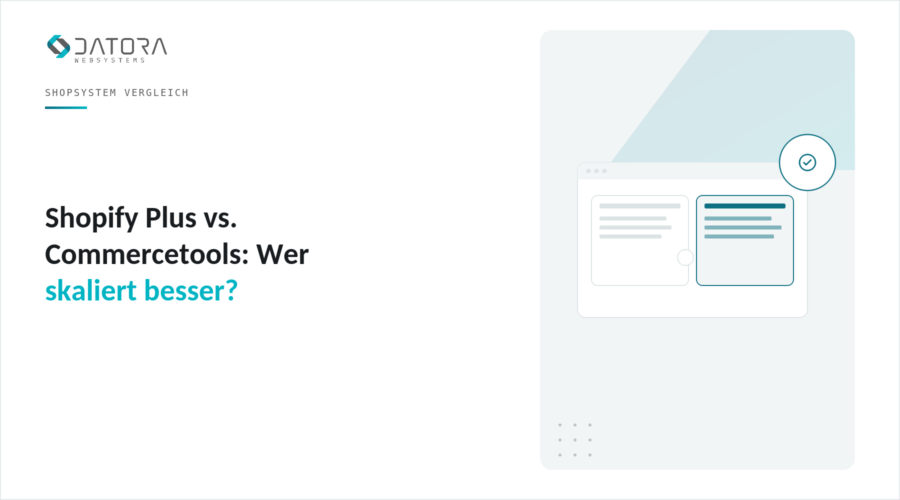 Shopify Plus vs. Commercetools: Wer skaliert besser
