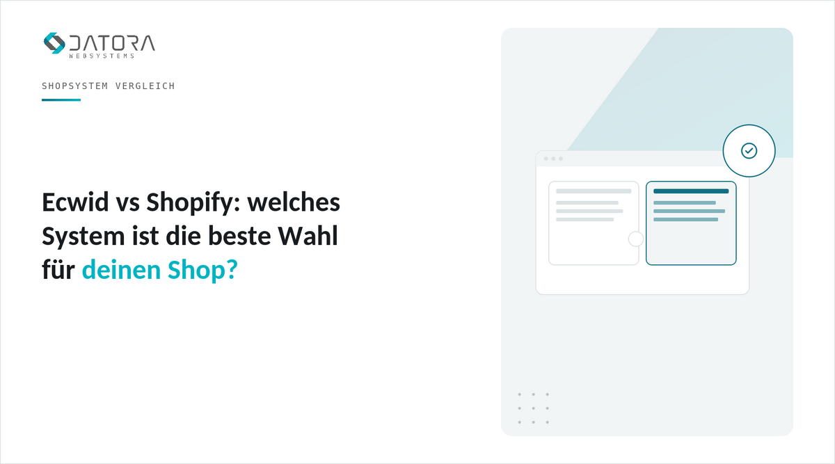 Ecwid vs Shopify: welches System ist die beste Wahl für deinen Shop