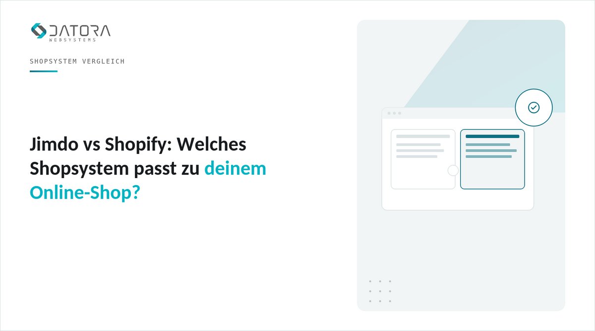 Jimdo vs Shopify: Welches Shopsystem passt zu deinem Online-Shop
