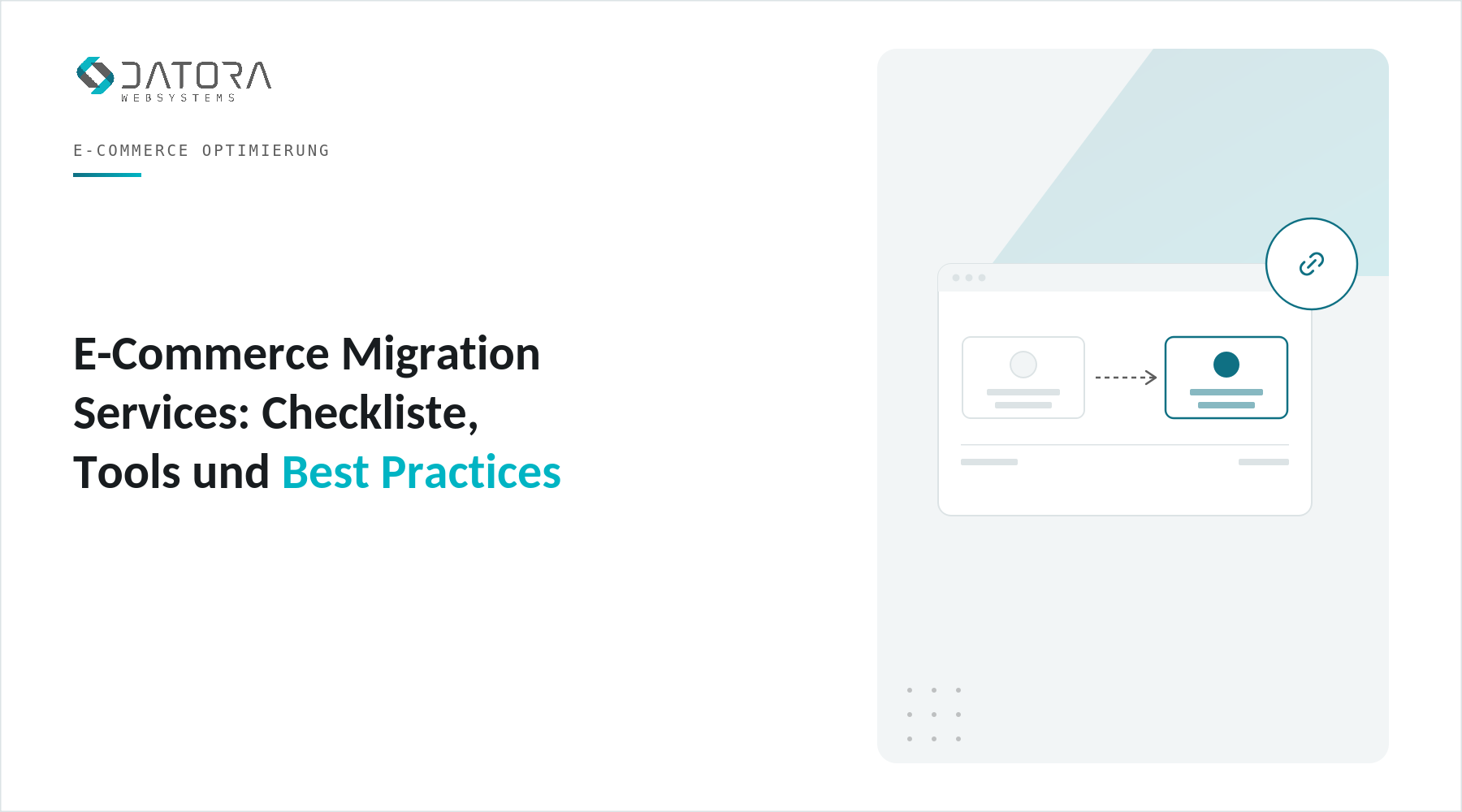 E-Commerce Migration Services: Checkliste, Tools und Best Practices