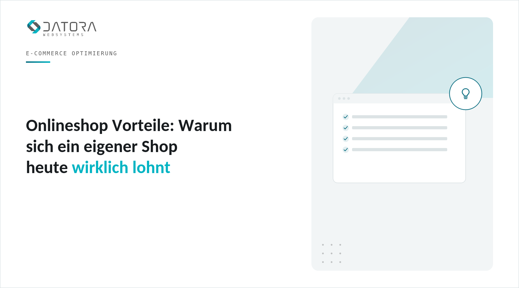Onlineshop Vorteile: Warum sich ein eigener Shop heute wirklich lohnt