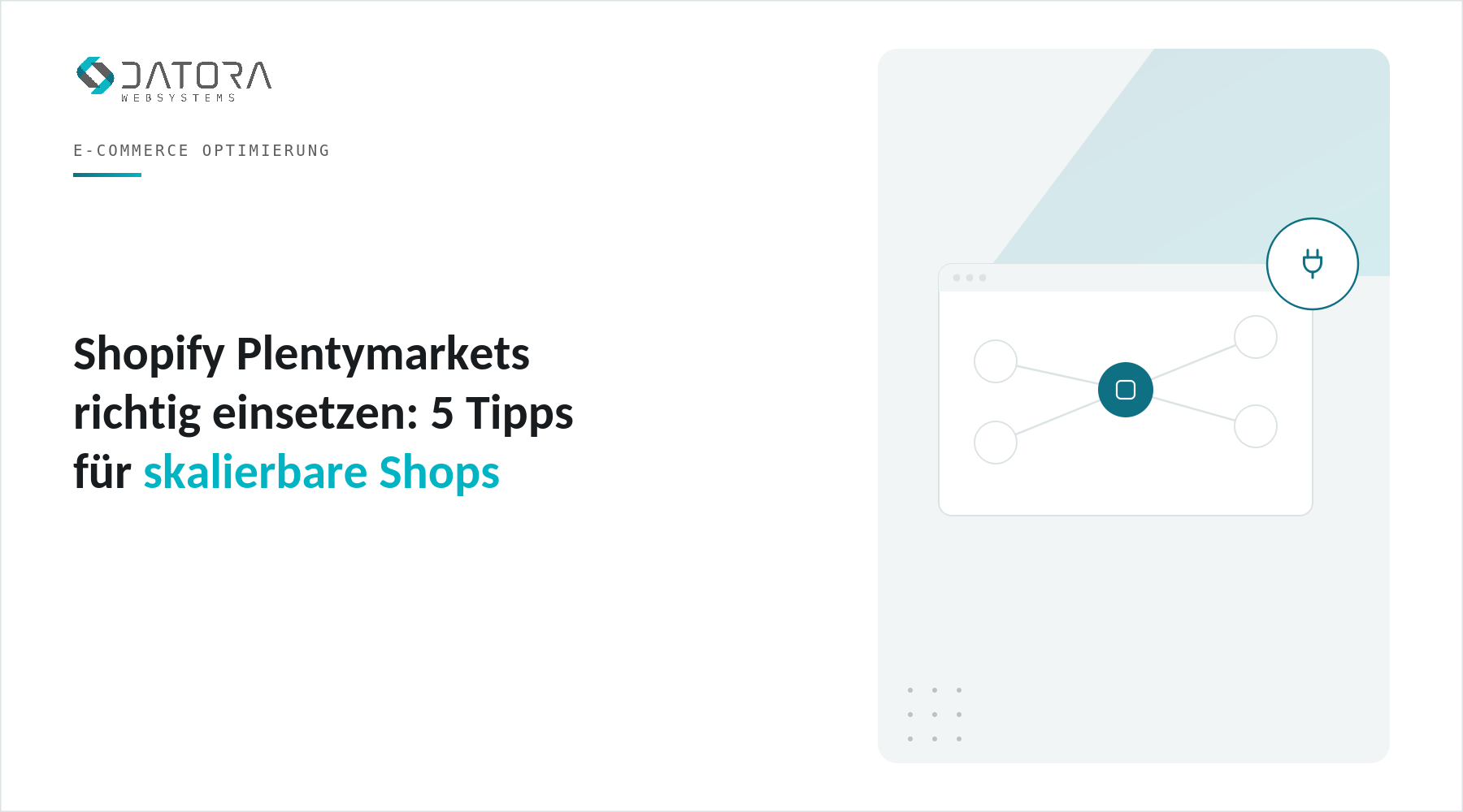 Shopify Plentymarkets richtig einsetzen: 5 Tipps für skalierbare Shops