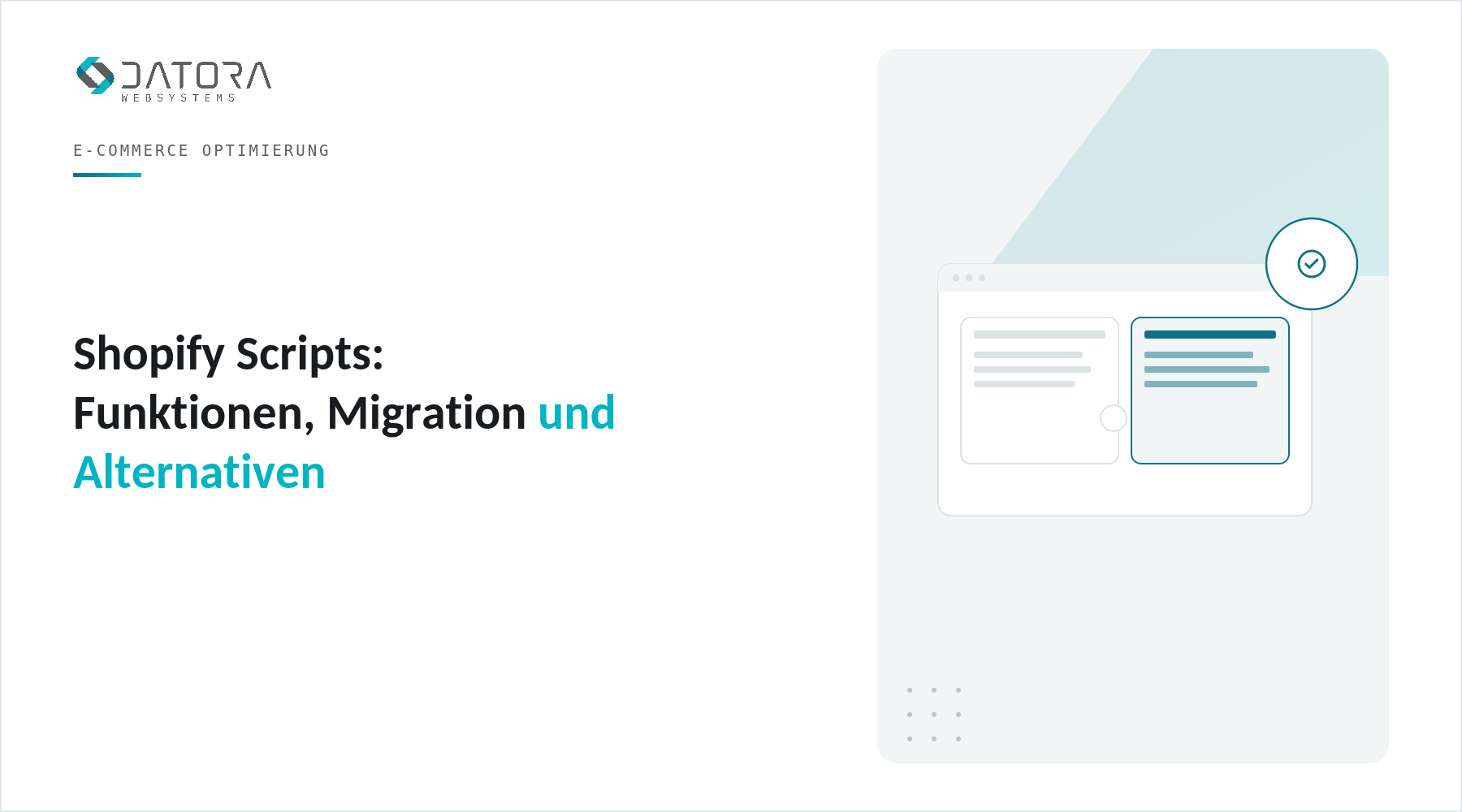 Shopify Scripts: Funktionen, Migration und Alternativen