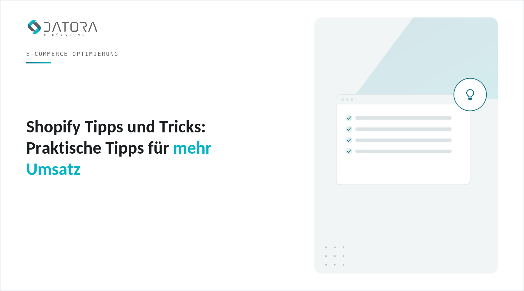 Shopify Tipps und Tricks: Praktische Tipps für mehr Umsatz