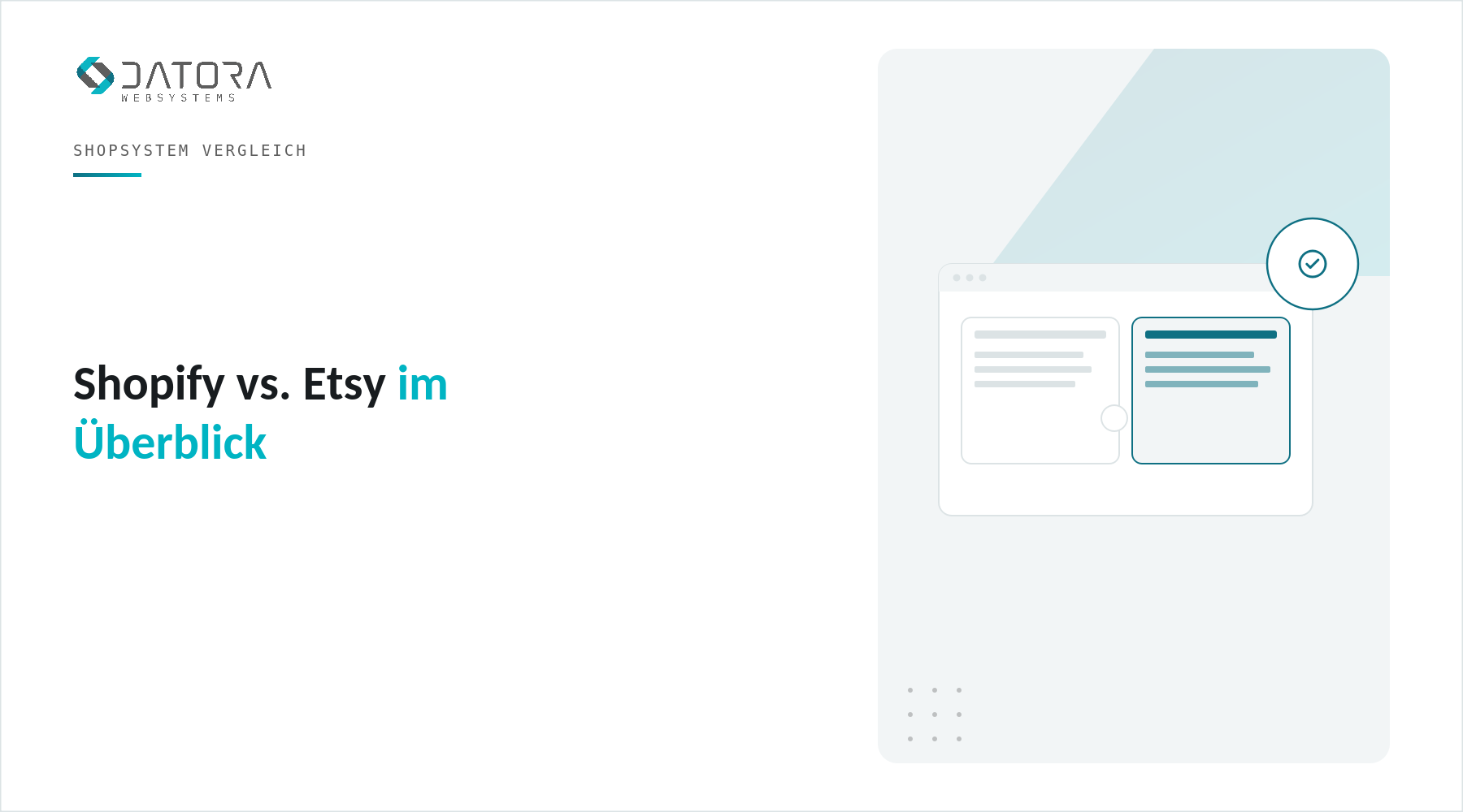 Shopify vs. Etsy im Überblick