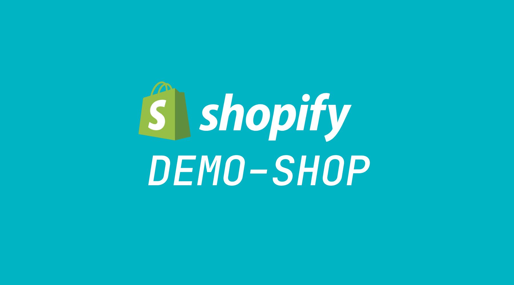 shopify demo shop