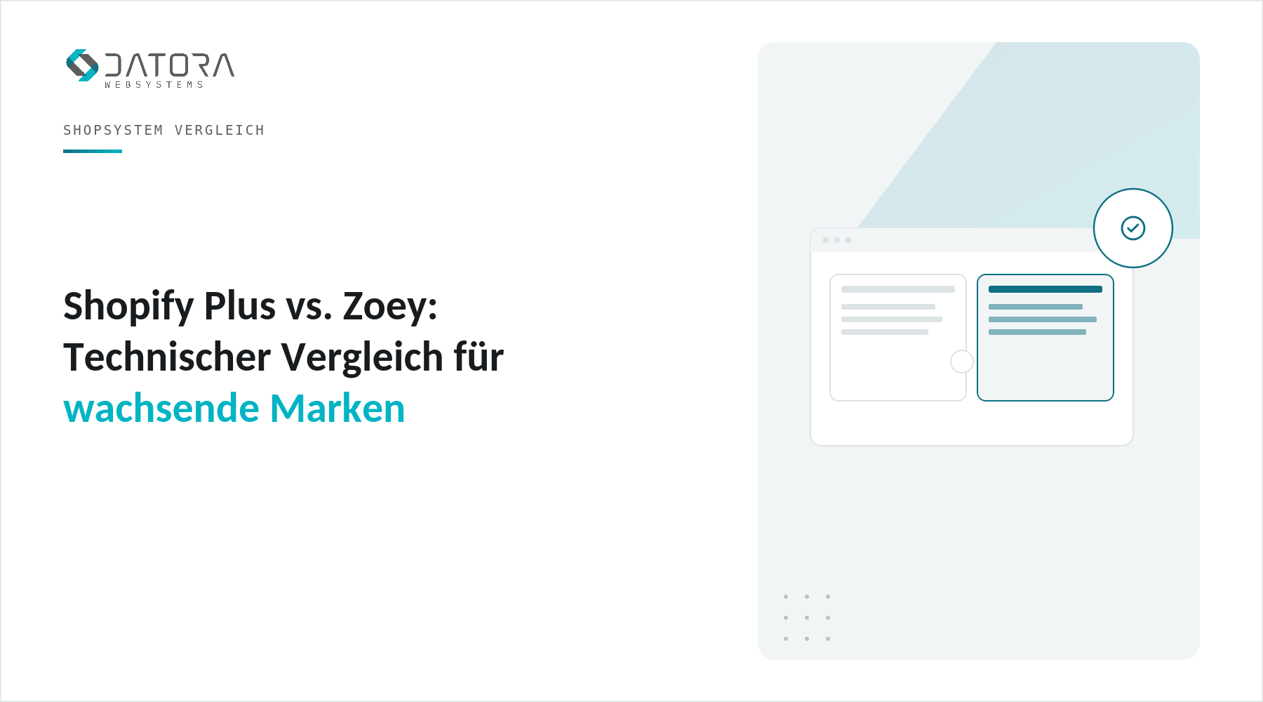 Shopify Plus vs. Zoey: Technischer Vergleich für wachsende Marken