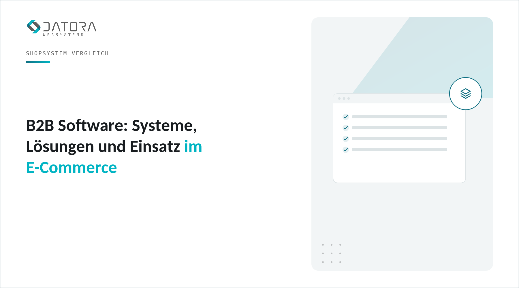 B2B Software: Systeme, Lösungen und Einsatz im E-Commerce