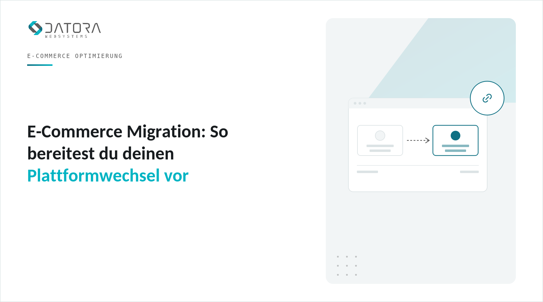 E-Commerce Migration: So bereitest du deinen Plattformwechsel vor