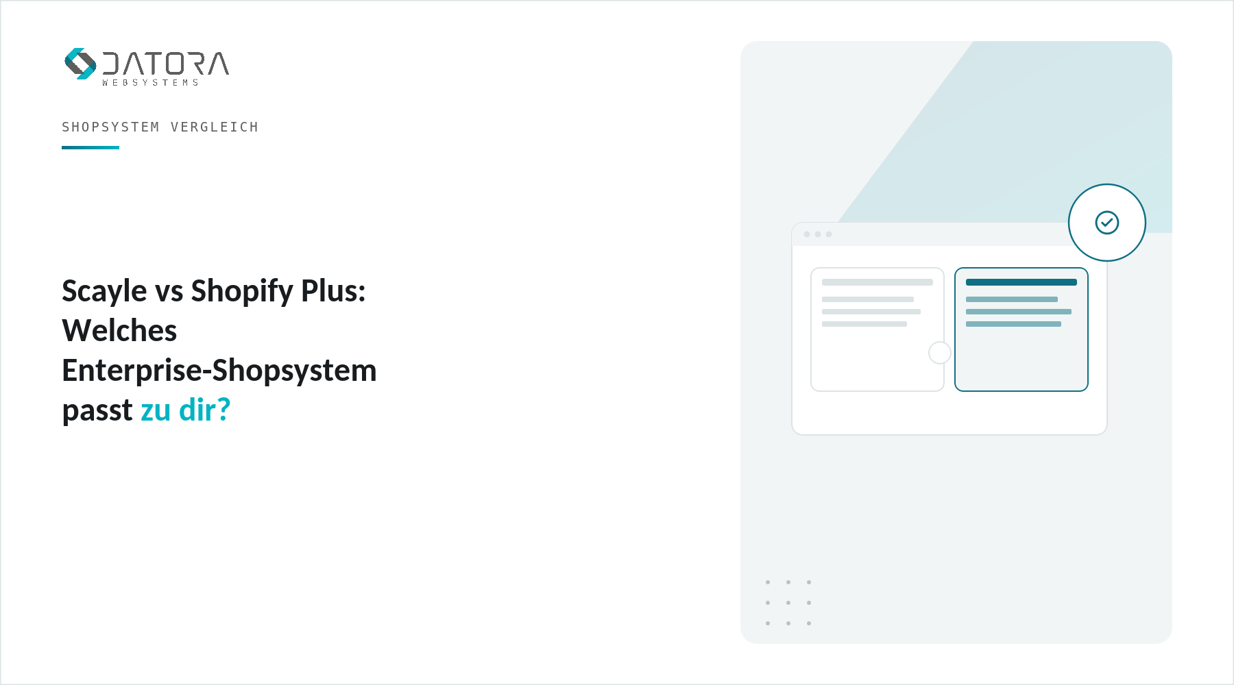 Scayle vs Shopify Plus: Welches Enterprise-Shopsystem passt zu dir