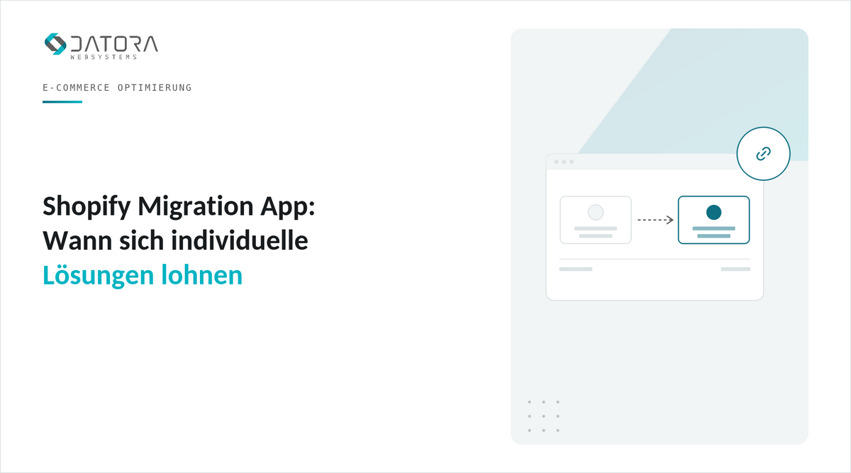 Shopify Migration App: Wann sich individuelle Lösungen lohnen
