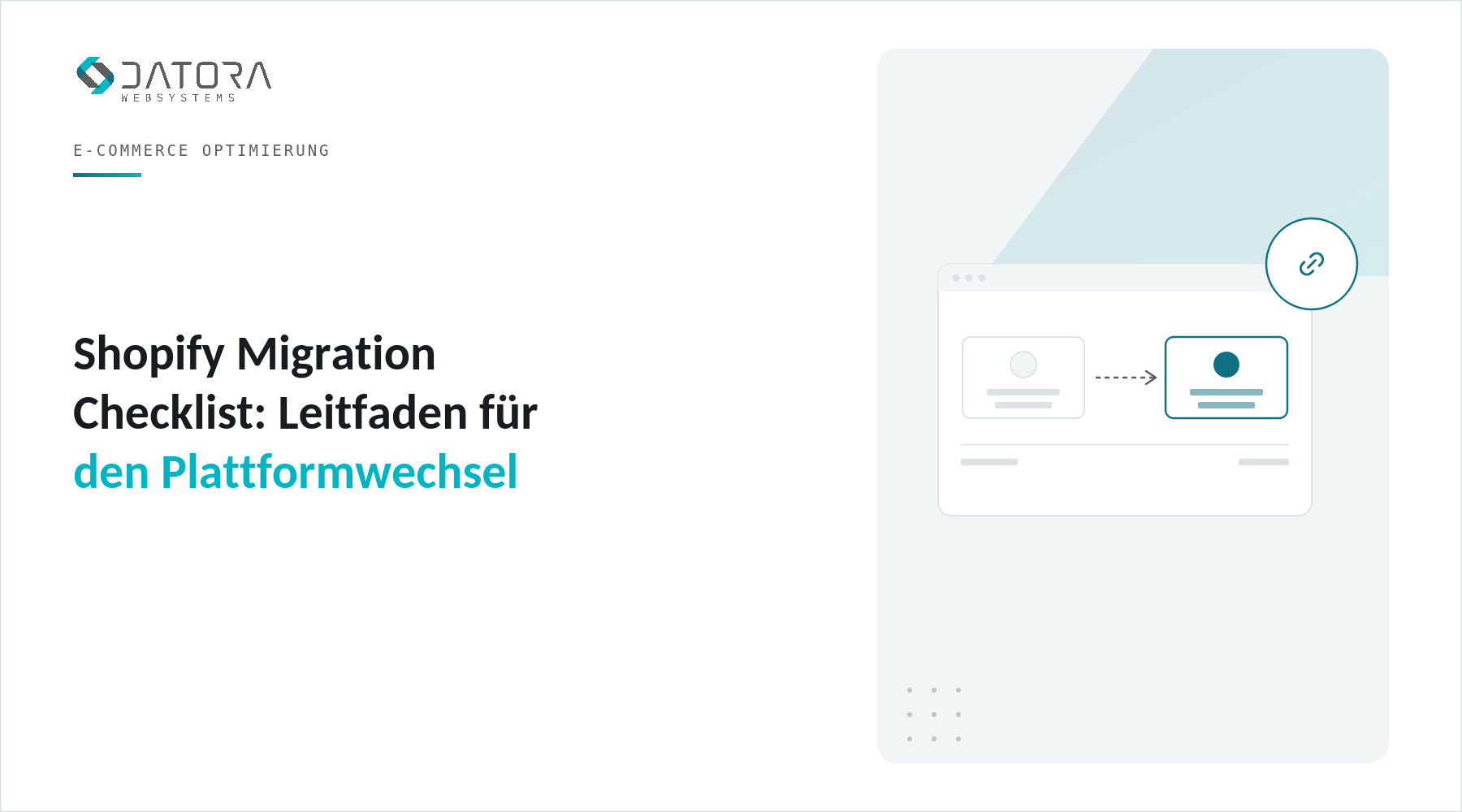 Shopify Migration Checklist: Leitfaden für den Plattformwechsel