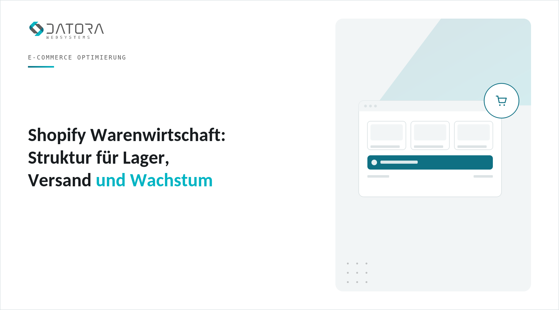 Shopify Warenwirtschaft: Struktur für Lager, Versand und Wachstum